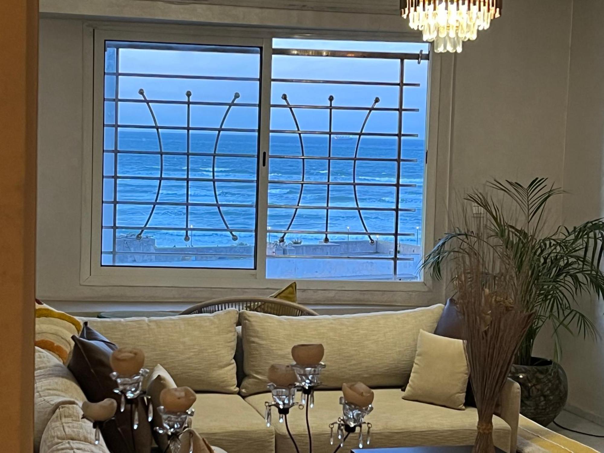 Bel Appartement Avec Une Belle Vue Sur La Grande Mosquee Hassan II Et La Mer Casablanca Ngoại thất bức ảnh